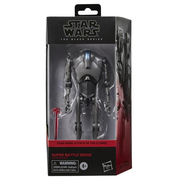 Star Wars The Black Series 6 tommers figur Super Battle Droid