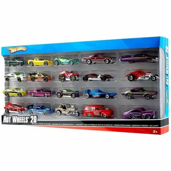 Legetøjssæt med køretøjer Hot Wheels H7045 20 enheder