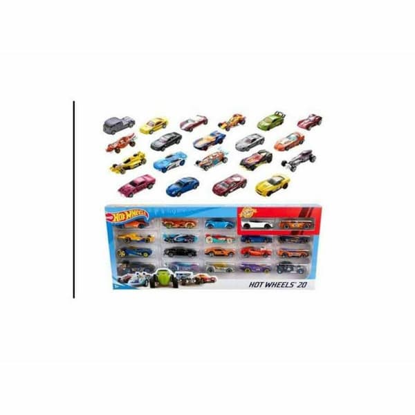 Legetøjssæt med køretøjer Hot Wheels H7045 20 enheder