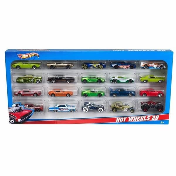 Legetøjssæt med køretøjer Hot Wheels H7045 20 enheder