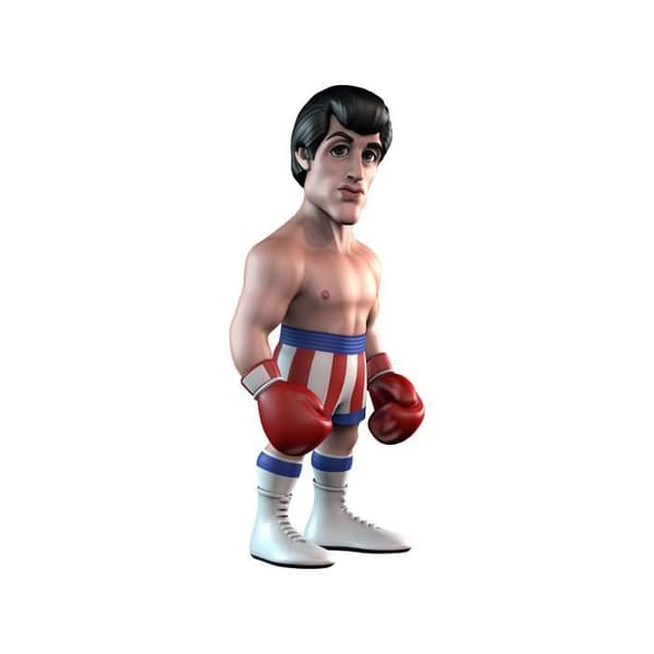 Figurin - Minix - Rocky IV - Rocky Balboa - 12cm - Grå