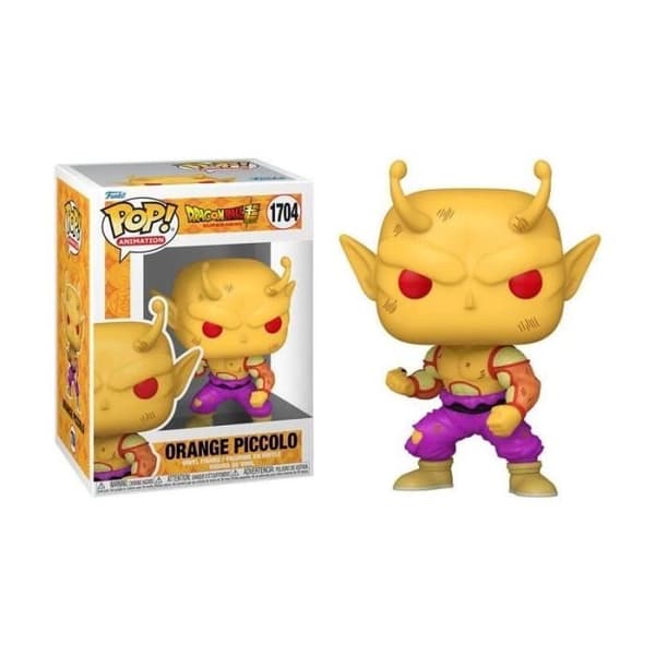 Figur - Funko - Dragon Ball Super - Orange Piccolo - 9 cm - Högkvalitativ vinyl