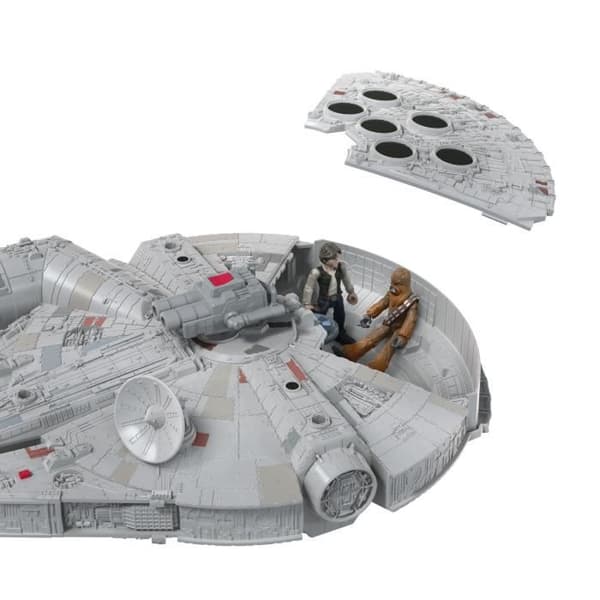 Star Wars-figur - Han Solo och Millennium Falcon - Leksak för barn från 4 år och uppåt