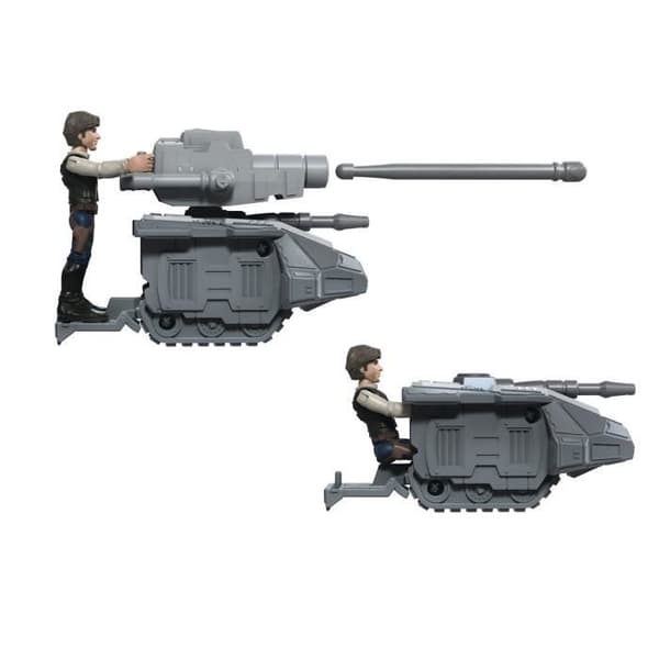 Star Wars-figur - Han Solo och Millennium Falcon - Leksak för barn från 4 år och uppåt