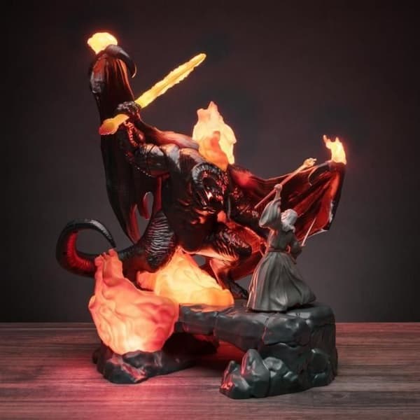 RINGENS HERRE - Balrog vs Gandalf - Lampa 41cm