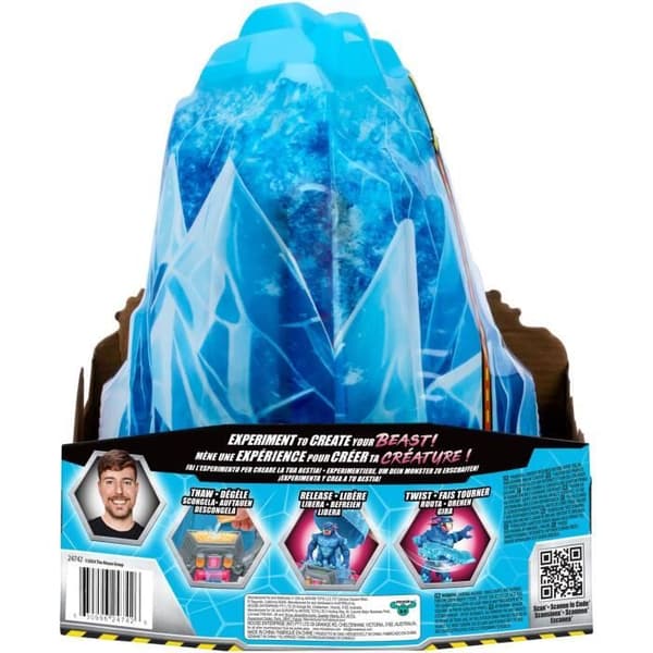 Cryo Lab - Älgleksaker - Mr. Beast Lab - 18 cm, 30 ljus och ljud, 2 samlardjur