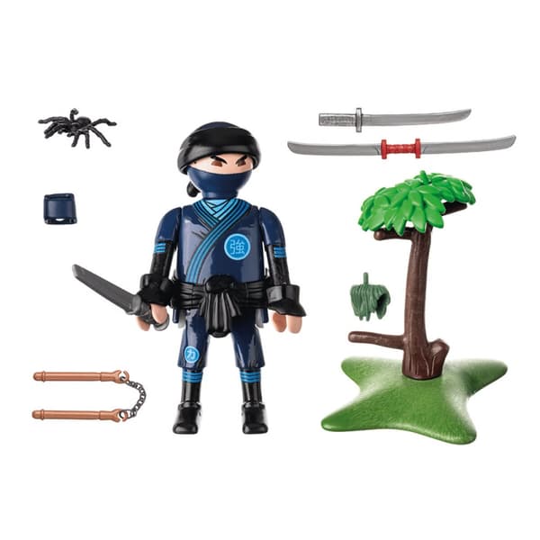 Playset Playmobil Ninja 15 Kappaletta