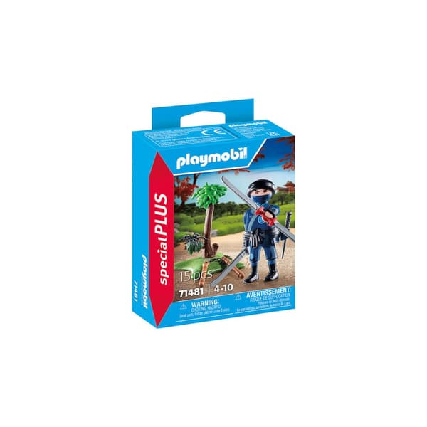 Playset Playmobil Ninja 15 Kappaletta