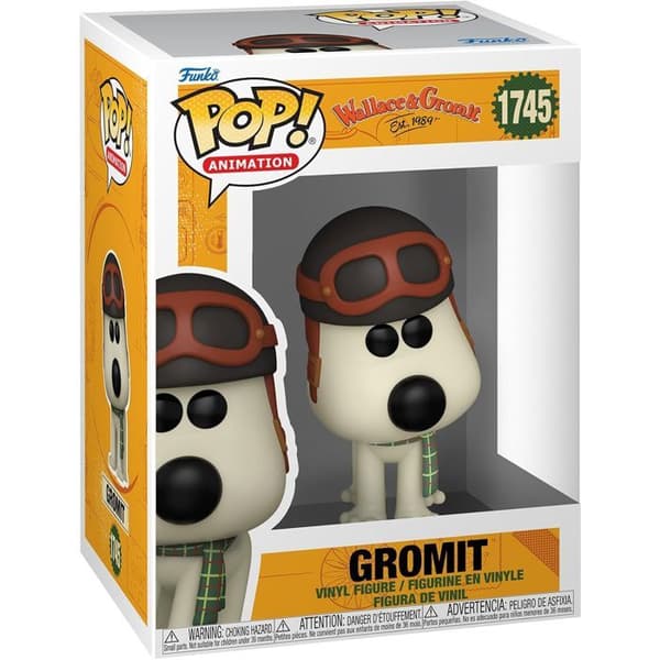 Figurine - FUNKO - Gromit - 9 cm - Wallace och Gromit - Blandat, från 3 år