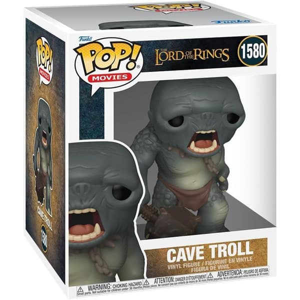 Figur - FUNKO - N° 1580 - Grott troll - Sagan om ringen - 6 tum