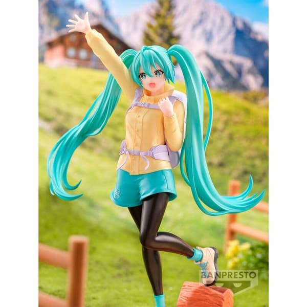 Figur - Banpresto - Hatsune Miku - Escalade - Hög kvalitet - Detaljerad design