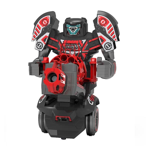 Fjärrstyrd actionrobot - SILVERLIT - Robot Rapidfire - 2 i 1 - Ljudeffekter - 20 pilar