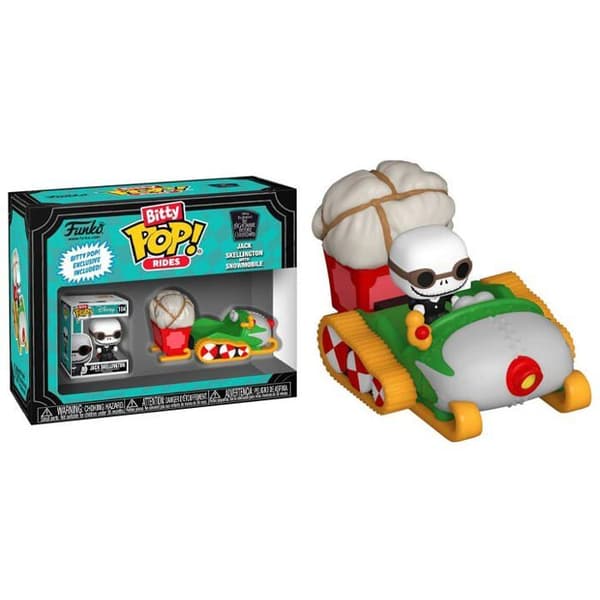 Bitty Pop! Ride - Nightmare Before Christmas - Jack Skellington snöskoter