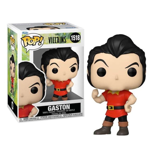 Figur - FUNKO - N° 1518 - Gaston - Disney - 9 cm - Blandat - 3 år och uppåt