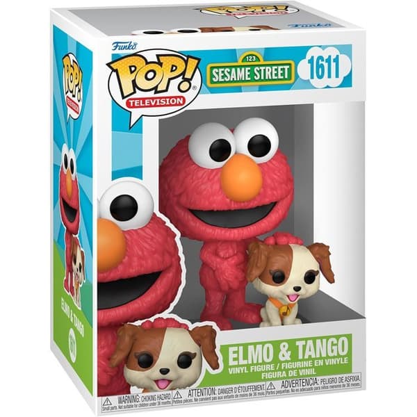 Funko Pop TV Sesame Street S3 Elmo &amp; Tango Figur