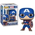 Miniatyrbild 1 av 2: Samlarfigur i vinyl - FUNKO - Captain America - Marvel Comics - 9,5 cm - Perfekt present