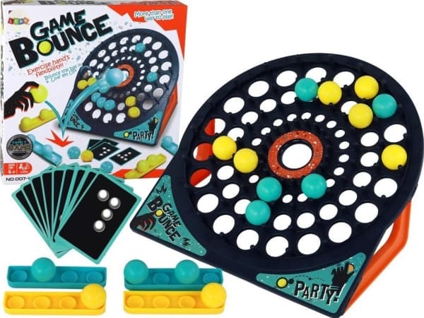 LeanToys Arcade Game Bounce Balls Shield Puzzle