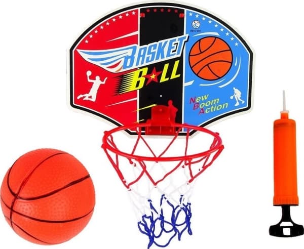 LeanToys Basketball Backboard Basketball Sammenleggbar kurv