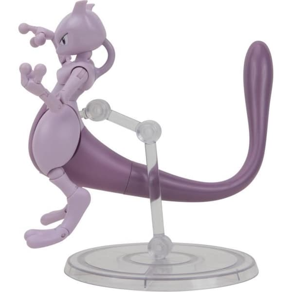 Figur - BANDAI - Pokémon Mewtwo - 12 cm, ultraled och mycket detaljerad