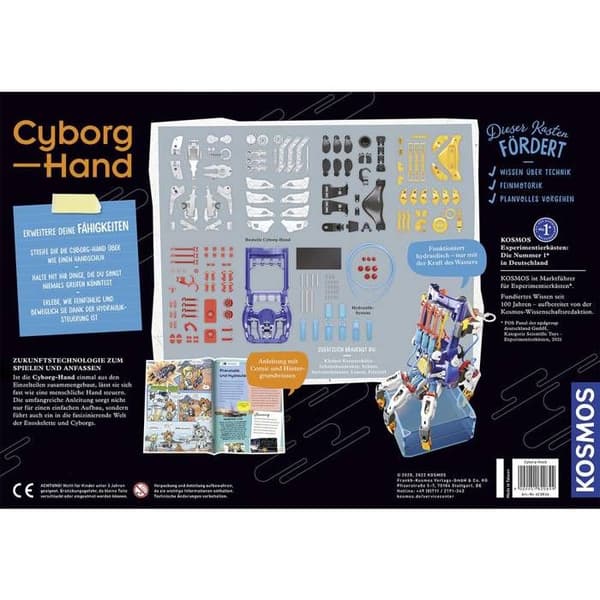 Kosmos Robotarm Cyborg-Hand monteringssats, spelrobot 620844