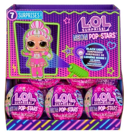 LO.L. Surprise! Neon Pop Stars Tot Docka, 1 st