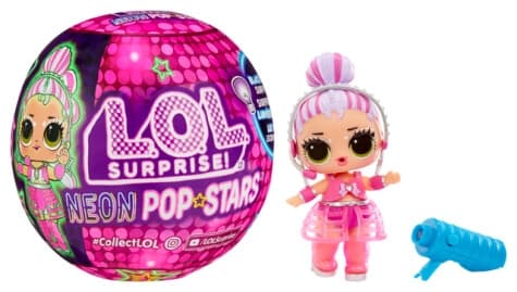 LO.L. Surprise! Neon Pop Stars Tot Docka, 1 st
