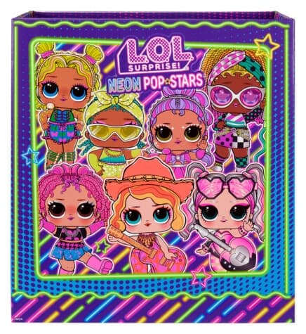 LO.L. Surprise! Neon Pop Stars Tot Docka, 1 st