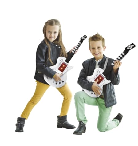 Music Elektrisk Gitarr med Axelband