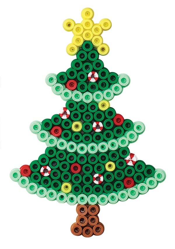 Hama Pärlset Julgran Kit 450 pcs. - Maki