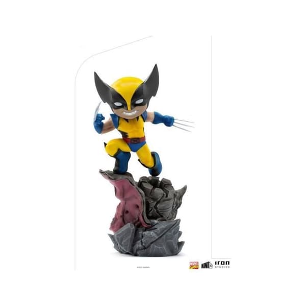 Iron Studios - Marvel Comics - Mini Co. Deluxe Wolverine (X-Men) Figur 21 cm