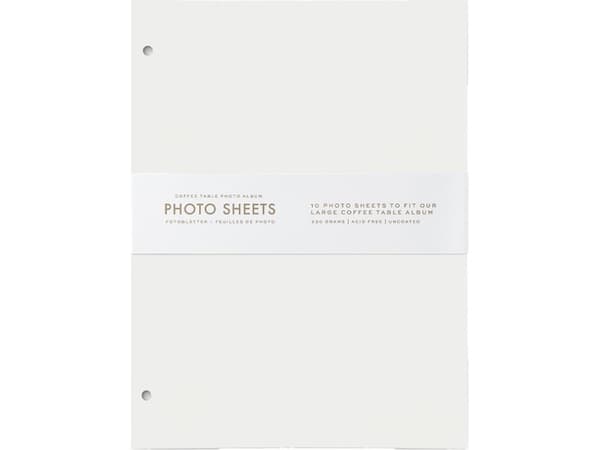 Printworks Printworks täydennyspaperi 10-pack Valkoinen Suuri