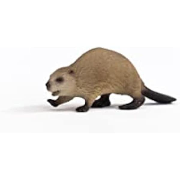 Figurin - SCHLEICH - 14855 - Bäver - Flerfärgad - 10 x 3 x 3 cm