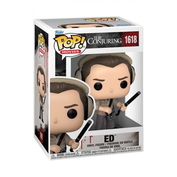 Figur - Funko Pop! - Ed Warren - Vinyl av hög kvalitet - 9,5 cm - Perfekt present