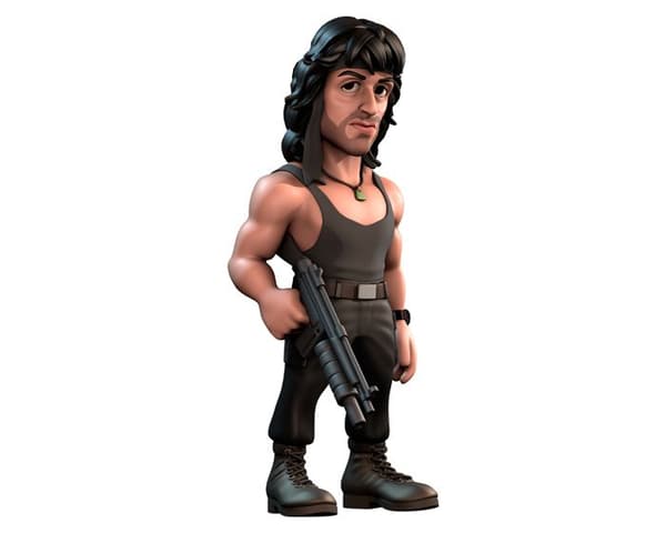 Figur - Rambo - Rambo i T-shirt - 12cm - PVC - Officiell licens