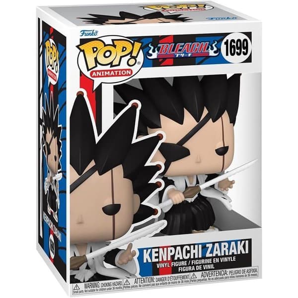 Figurine Funko Pop - Bleach - Kenpatchi - 2 års garanti - Mixte - Barn