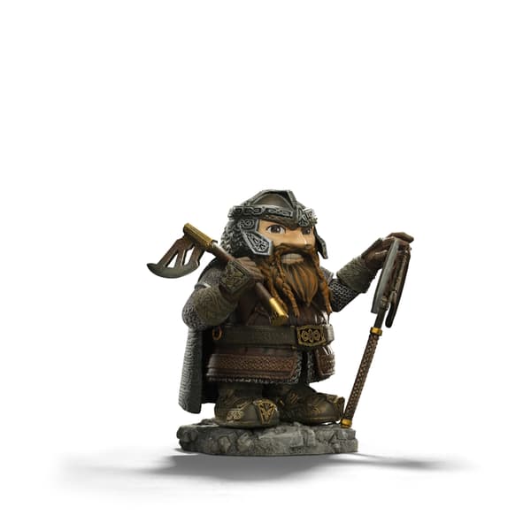 Iron Studios - MiniCo - The Lord of the Rings - Gimli Staty 12cm