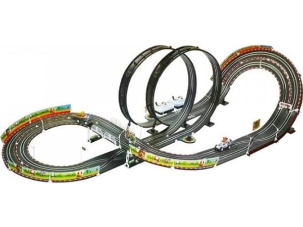 Lean Sports Car Track + 2 Mario RC-biler (1588)