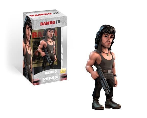 Figur - Rambo - Rambo i T-shirt - 12cm - PVC - Officiell licens