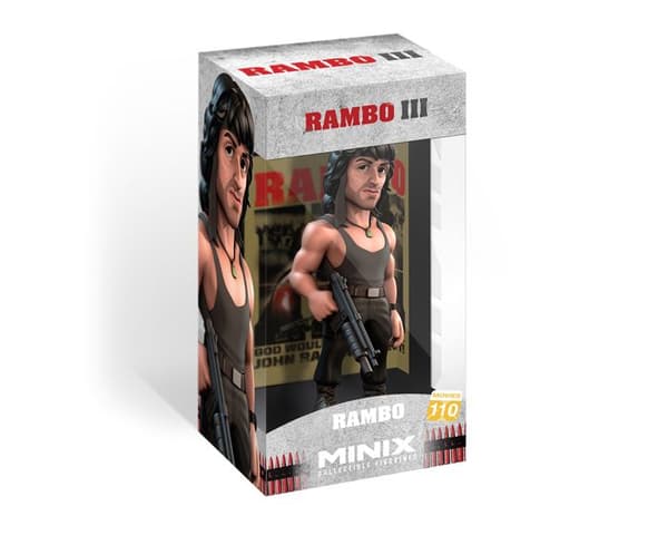 Figur - Rambo - Rambo i T-shirt - 12cm - PVC - Officiell licens