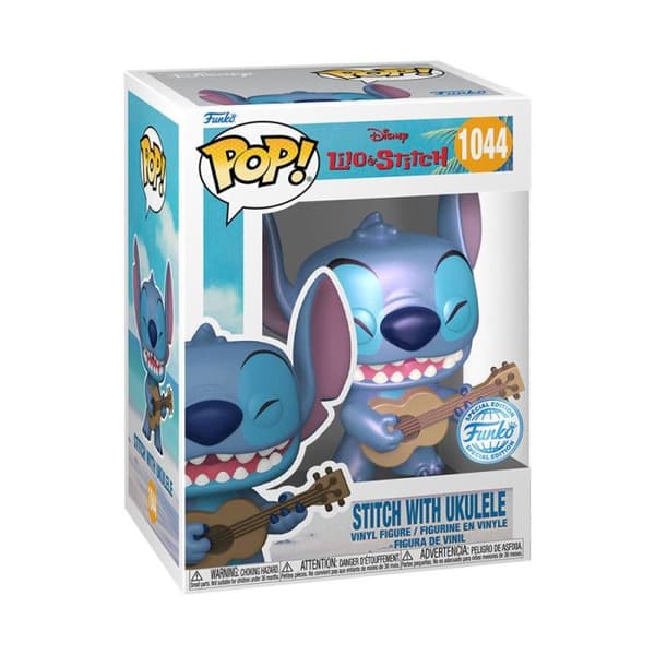 Funko Pop Disney Stitch Figur med Ukelele
