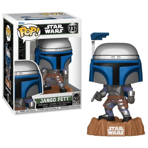 Figur - Funko Pop! - Jango Fett - Vinyl - 9,5 cm - Star Wars present