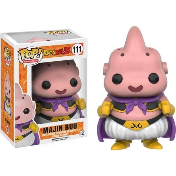 Figurine Pop! - Funko - Majin Buu - Lila - Officiellt licensierad - 9,5cm