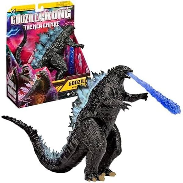 Ledad statyett - MONSTERVERSE - Godzilla x Kong - 15 cm - Slumpmässig modell - För barn från 4 år