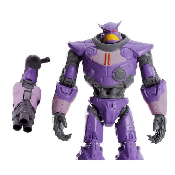 Zurg Action Figure - MATTEL - Ljusår - Lila - Disney Pixar