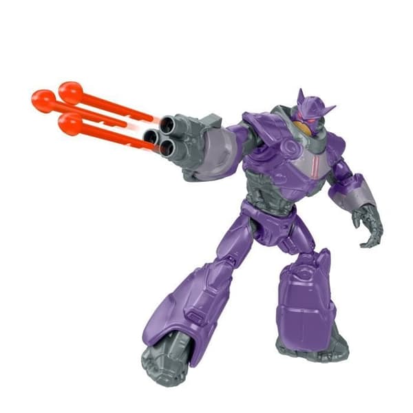 Zurg Action Figure - MATTEL - Ljusår - Lila - Disney Pixar