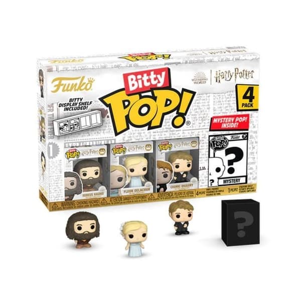 Vinylfigurer - FUNKO - Bitty Pop 4 Pack - Hagrid - 4 figurer - 2,5 cm - Mysteriefigur