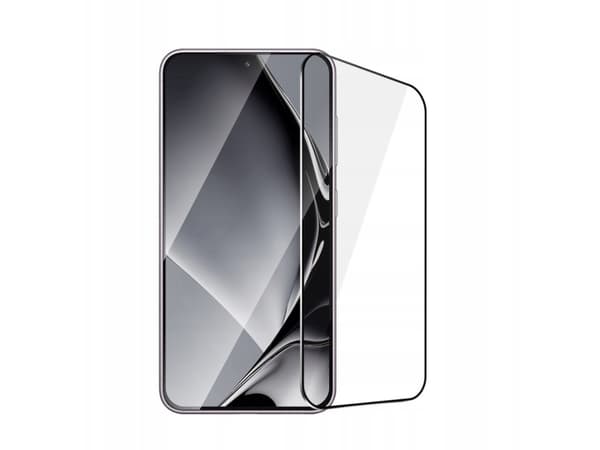 Tempered glass metal frame for Samsung Galaxy S22 Plus / S23 Plus black frame