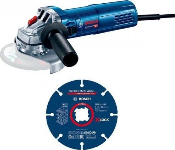Bosch VINKELSLIPER 125MM GWS 9-125 S + X-LOCK DISC