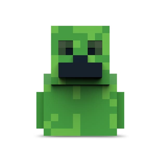 Numskull - Det bästa av TUBBZ badankor i låda - Minecraft - Creeper (Första upplagan) - 9cm