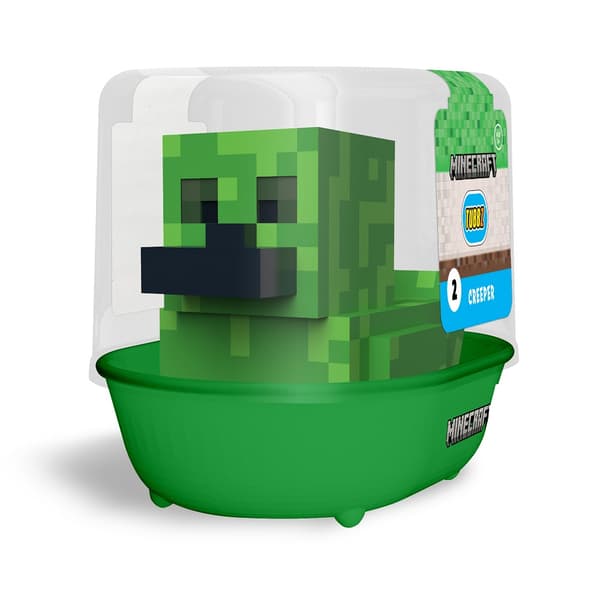 Numskull - Det bästa av TUBBZ badankor i låda - Minecraft - Creeper (Första upplagan) - 9cm